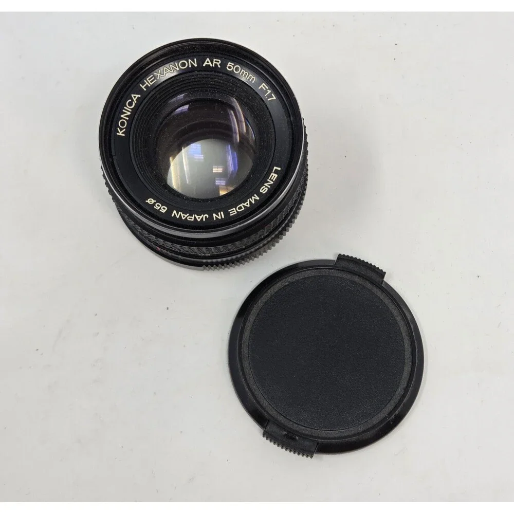 Konica Hexanon AR 50mm F1.7 Lens AR Mount